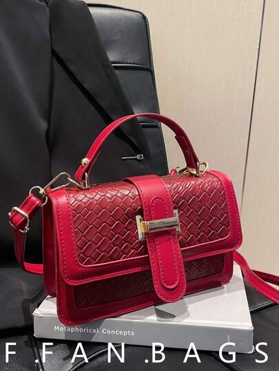 Retro Leopard Print Handbag, Fashionable Versatile Casual Shoulder Bag For Women