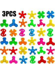 3/12/25/100 件迷你、简易塑料陀螺玩具、多形状感官手指玩具 - 派对礼品、礼品袋填充物、课堂奖励、派对用品、派对袋填充玩具、烦躁玩具、派对礼品 - 多顏色 - 查看 11