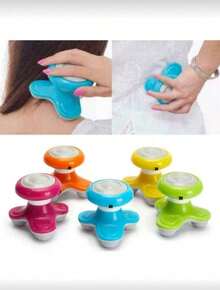 Mini USB Handheld Massager For Neck, Back, And Muscle Pain - 彩色 - 查看 2
