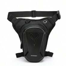 Adjustable Strap Waterproof Motorcycle Leg Bag With Earphone Jack - Multicolor - View 5