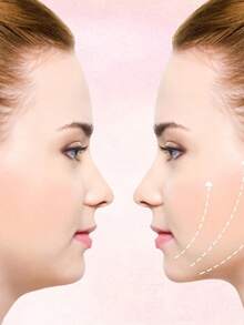 Elastic Face Slimming Bandage V Line Face Shaper Women Chin Cheek Lift Up Belt Facial Massager Strap Face Beauty Skin Care Tools - Pink - View 4