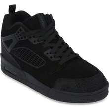 CKLASS Zapato Tenis Deportivo Negro Caballero Supersport Sintético Ligero Con Suela Resistente Para Uso Diario Y Actividades Casual 630-31 - Negro - Ver 1