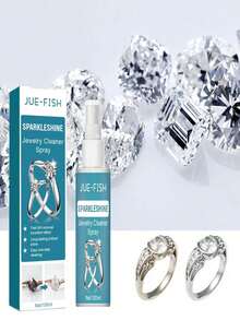 Jewelry Cleaning Solution, Cleans Diamond Rings, Necklaces, Gold Jewelry, Removes Rust Stains And Dust, Jewelry Metal Cleaning Liquid, Necklace Cleaning Spray To Remove Rust And Dust - A - View 6