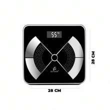 Bascula Digital Inteligente Hasta 180kg - Negro - Ver 3