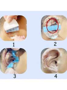 20pcs Baby Shampoo Ear Covers Waterproof Kids Shower Swimming Protection Ear Stickers Child Disposable Ear Cover - View 5