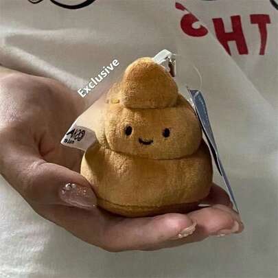 1pc - 2026 New Toilet Ph-Ilo-S-O-Phy Ugly-Cute Charm - Toilet Poop Beady-Eye Creative Bag Accessory, Feces Fun Keychain, Rebellious Entertainment Portable Item - Perfect Gift - Birthday Gift - Easter Gift