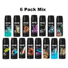 6 Pack Axe Spray Mix 150 Ml / 5 Fl Oz - 6 Pcs Mix - View 1