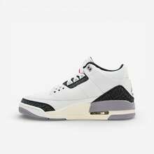 Jordan 3 Retro Cement Grey - Grey - View 3