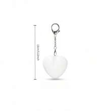 Women's Automatic Sensing Wallet Light, Heart-Shaped LED Light - USB Rechargeable Handbag Light, Automatic On/Off, Portable Night Light, Ideal Gift For Valentine's Day, Birthday, Daily And Special Occasions, Event Accessory, Heart-Shaped Design, Durable Plastic Shell, Equipped With Automatic Sensing And Touch Control Functions, Built-In Rechargeable Battery - White Light - View 9