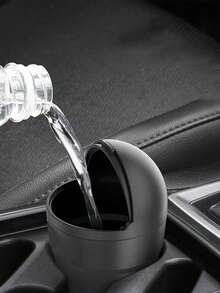 Car Trash Can, Ashtray, Portable Trash Can Cup-Shaped Cute Trash Collection Bin - Garbage Can - View 5