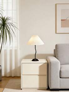 1 pièce Lampe de bureau dorée, lampe de table minimaliste pour la lecture, le bureau, la chambre, lumière chaude, alimentée par USB, convient pour l'hébergement de style nordique, les restaurants, le camping, l'éclairage d'ambiance - Noir - Voir 7