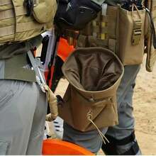 Tactical Mag Molle Drop Dump Pouch Military Recovery Magazine Pouch Bag - Multicolor - View 9