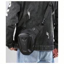 Adjustable Strap Waterproof Motorcycle Leg Bag With Earphone Jack - Multicolor - View 3