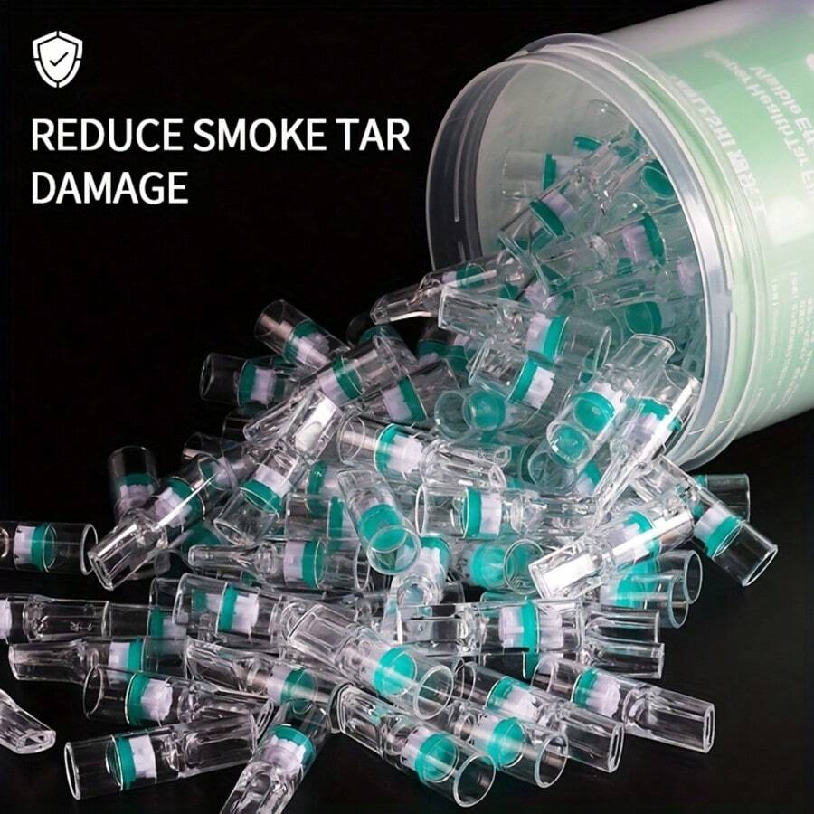 100件装多功能过滤器礼盒及入门套装，实用、节省空间、操作简便、透气、健康过滤吸嘴，可拆卸、符合人体工学、小巧多功能，男女通用，适用于腰肺核心减压 - 煙嘴 - 查看 1