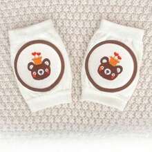 Genouillères bébé, protège-coudes en maille de coton pour bébé rampant, accessoires de marche pour tout-petits - Multicolore - Voir 11