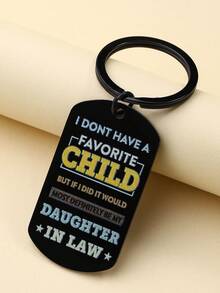 送给儿媳的母亲节礼物：你是我的儿媳；送给岳父的圣诞礼物；送给岳母的母亲节礼物；送给女婿的圣诞袜礼物；送给女儿的生日礼物；独特的女性生日礼物；送给岳母的钥匙扣礼物。 - 彩色 - 查看 3