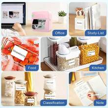 PRINHSJI Mini impresora térmica portátil sin tinta, puede imprimir texto, notas, fotos, etiquetas de cursos, listas de tareas, etc., impresión de alta calidad adecuada para el trabajo, la vida y el estudio, también una opción ideal para regalos de vacaciones. - Multicolor - Ver 12