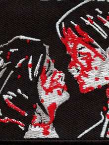 1PC Patch If You Ever Felt Embroidered Iron On - Multicolor - View 5