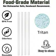 Straws Compatible With LceFlow Flip 2.0 Bottle 24oz Stainless Steel Tumbler Fit IceFlow 2.0 Flip Straw 24oz - Fit IceFlow 2.0 翻蓋吸管 24 盎司 - 查看 5