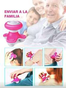 Mini USB Handheld Massager For Neck, Back, And Muscle Pain - 彩色 - 查看 4