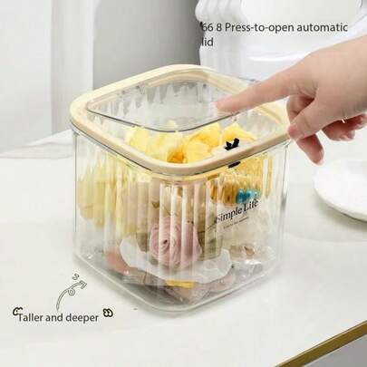 Hộp đựng phụ kiện tóc dạng kẹp, dùng để đựng dây buộc tóc, vòng cổ, kẹp tóc, băng đô, phụ kiện trang trí tóc hình hoa, hộp đựng đồ dùng để bàn trong suốt.