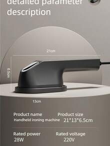 OBOVAY 2-In-1 Handheld Garment Steamer, Portable Clothes Steam Iron - Color Random - View 10