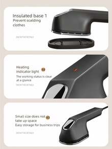 OBOVAY 2-In-1 Handheld Garment Steamer, Portable Clothes Steam Iron - Color Random - View 9