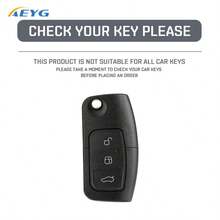 For Focus 2 Ecosport Kuga Escape Falcon B-Max C-Max Sport Galaxy TPU Leather Car Key Case Cover Shell Fob Holder - G - View 6
