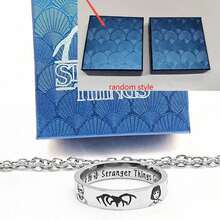 1pc Trending Indie Rings, Unisex Adjustable Rings, Suitable As New Year, Valentine's Day, Easter Gifts [Random Style] - Multicolor - View 8