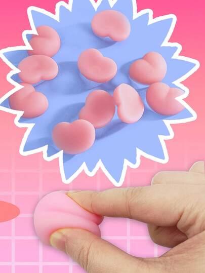 10个/5个逼真桃臀装饰品，适合作为节日礼物、手机装饰、计划本、笔记本、创意礼物