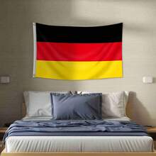 1pc Double Side Printed Germany Flag - Bright, UV Fade Resistant Polyester, Perfect For Outdoor Holiday Decoration & Enthusiastic National Pride! - German - View 5