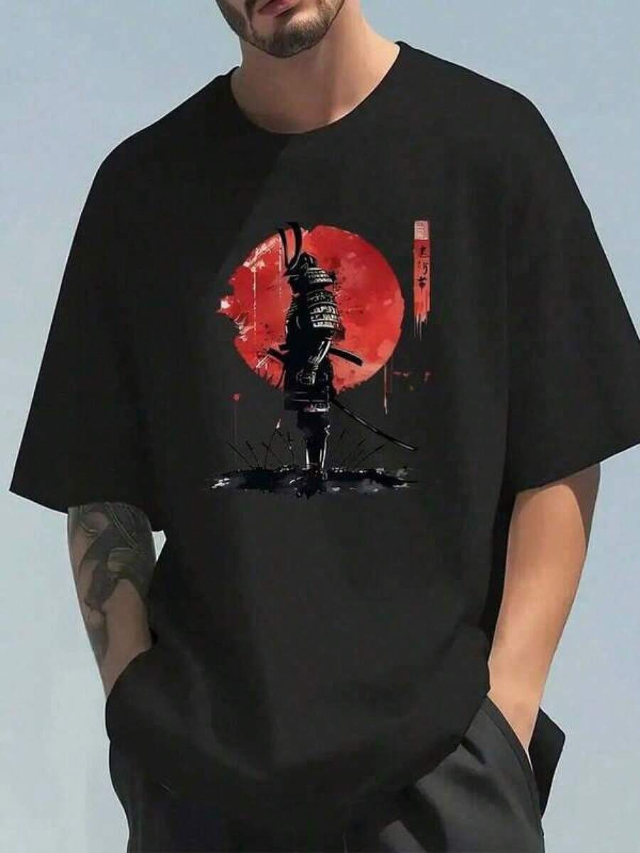 Men Outdoor Tees & Tanks - Black - View 1