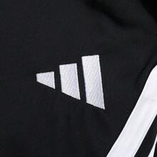Adidas Men's Knit Casual Pants, Comfortable, Lightweight, Breathable, Size M, Style: 3S TR RT PT JI8809 - Black/white - View 7