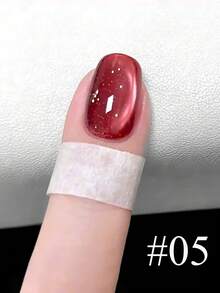 12毫升/瓶 蜜桃猫眼系列指甲油 蓝色指甲 红色指甲 裸粉色 玻璃珠 2026新款 纯水闪亮水晶冰透明猫眼磁性凝胶指甲油 春夏美甲流行玻璃粉猫眼美甲 适用于脚趾甲 美甲沙龙DIY - 彩色 - 查看 7