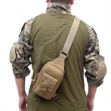 Outdoor Shoulder Bag Tactical Bags Backpack Men Chest Bag Crossbody Pouch Bags - Multicolor - View 4