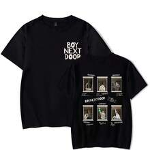 BOYNEXTDOORs Cosplay Merch KPOP Tour T-Shirt Short Sleeve Women Men Summer Tee Top Tshirt - 黑色 - 查看 1