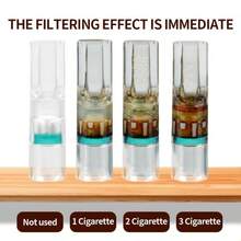 100件装多功能过滤器礼盒及入门套装，实用、节省空间、操作简便、透气、健康过滤吸嘴，可拆卸、符合人体工学、小巧多功能，男女通用，适用于腰肺核心减压 - 煙嘴 - 查看 2