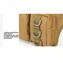 Bolso de hombro para hombre, bolsa para teléfono móvil, bolsa de cintura antirrobo para ciclismo y senderismo - Multicolor - Ver 8