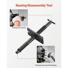 Mercruiser Alignment Tool & Gimbal Bearing Puller Set, Compatible With Mercruisers, OMC, Volvo Cobra Bell Housings, Engine Alignment Tool, Bearing Puller Seal Bellow Expander Tools Installer - 6 Pcs - View 3