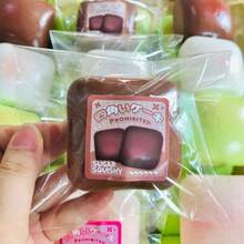 夏威夷迷你慢回弹蛋糕捏捏乐玩具，糖果造型捏捏乐玩具，旅行玩具，课堂减压玩具，迷你洗澡玩具，圣诞文具，压力球，生日/圣诞节/万圣节礼物，完美礼物 - 彩色 - 查看 8