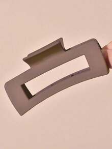 Bốn chiếc kẹp tóc đơn giản nhiều màu sắc dành cho nữ, phù hợp để sử dụng hàng ngày cho tóc dài và tóc xoăn. - A - Xem 8