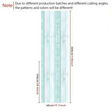 1 Roll Light Blue Textured Self-Adhesive Contact Paper, Peel And Stick Wallpaper Suitable For Room Walls, Living Room, Bedroom, Cabinets And Drawers, Removable And Washable, 17.7 Inches Wide X 118 Inches, Natural Oak - Volume 1 - View 4