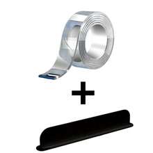 1pc Silicone Sink Splash Guard With Suction Cups, For Both Kitchen And Restaurant Sinks, Take Effect To Place On The Backside Of The Sink - Grey - View 10