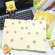 SpongeBob SquarePants 1pc New Arrival Cute  Hard Cover Notebook A5 Full Color Inner Pages Cartoon Stationery For Students - Multicolor - View 2
