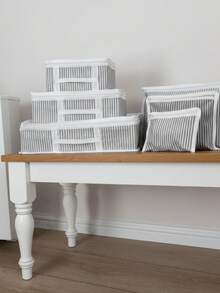 Bavul Organizer Çizgili 6 Parçalı - Multicolor - View 5