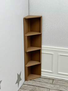 娃娃屋塑料三角转角柜墙角书架带储物功能 - 轉角書櫃 - 查看 11