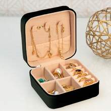 Personalized Butterfly Jewelry Box - Jewelry Travel Case, Bridesmaid Gift, Women's Gift, Mother's Day Gift, Bridesmaid Gift, Female Gift - Multicolor - View 8