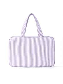 大号挂钩式洗漱包 防水折叠手提包 旅行化妆包 剃须刀收纳包 女士化妆包 学校用品 大学宿舍学生洗漱包 旅行洗漱包 洗漱袋 淋浴袋 防水袋 大容量收纳袋 女士旅行必备 邮轮必备 度假必备 旅行用品 - 紫丁香色 - 查看 5