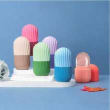 Multi-Color Silicone Ice Cube Tray, Suitable For Facial Care, Massage Ice Cube Tray, Portable Shrinking Pore Ice Cube Mold, Facial Ice Roller, Eye Ice Pack Massage, Facial Beauty And Skin Care, Ice Pack Shrink Pores, Anti-Wrinkle, Reduce Swelling, Improve Skin Elasticity - Multiple Styles - View 3