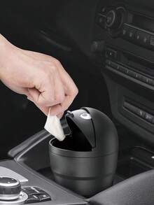 Car Trash Can, Ashtray, Portable Trash Can Cup-Shaped Cute Trash Collection Bin - Garbage Can - View 6